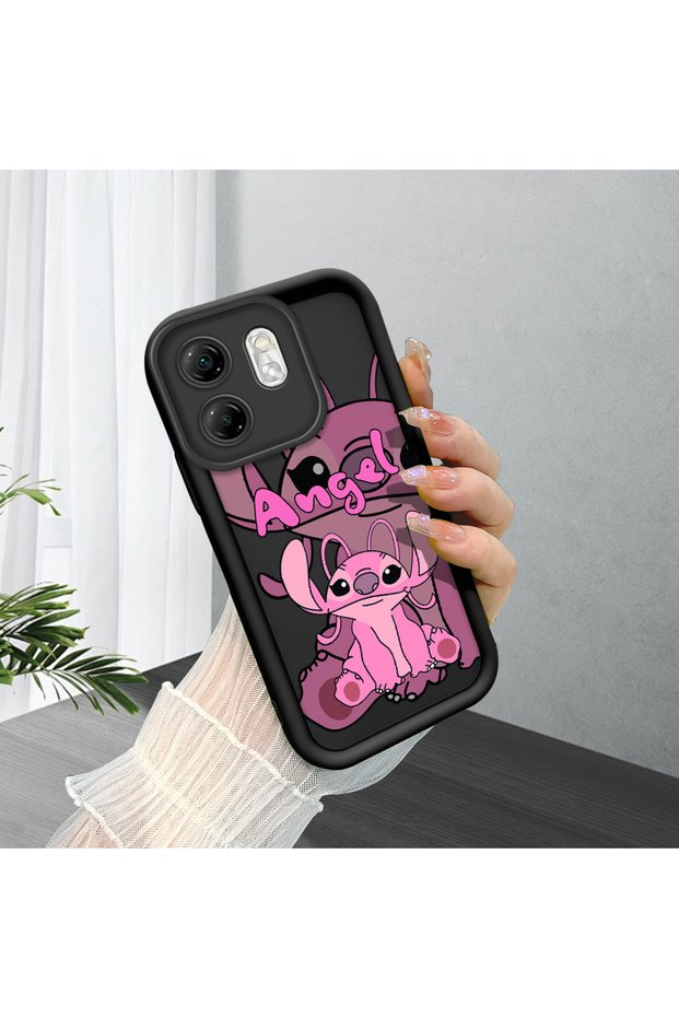 Infinix Smart 9 Compatible Black Silicone Double Case Shockproof with Camera Protection