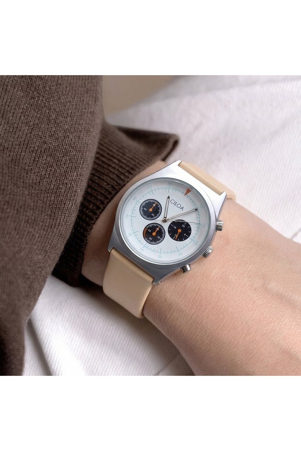 white CILOA New Simple Watch Men's Light Luxury Gift High Quality Quartz Watch Brand Genuine Waterpr