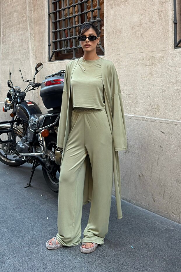 Women's Triple Soft Modal Textured Set