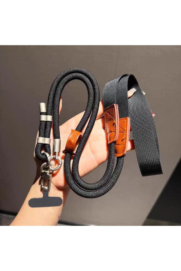 Polyester / Nylon TG-1424-2 Adjustable Phone Lanyard 150CM Crossbody Neck Cord Strap Phone Cover Cas