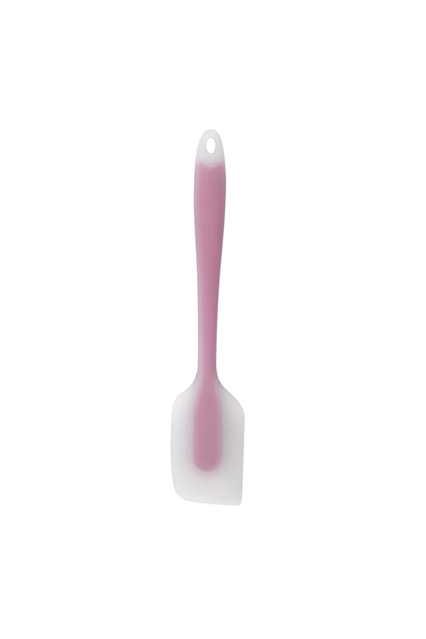 long21cm pink Silicone Cake Scraper Translucent Non-Stick Cake Cream Spatula Kitchen Cooking Pastry