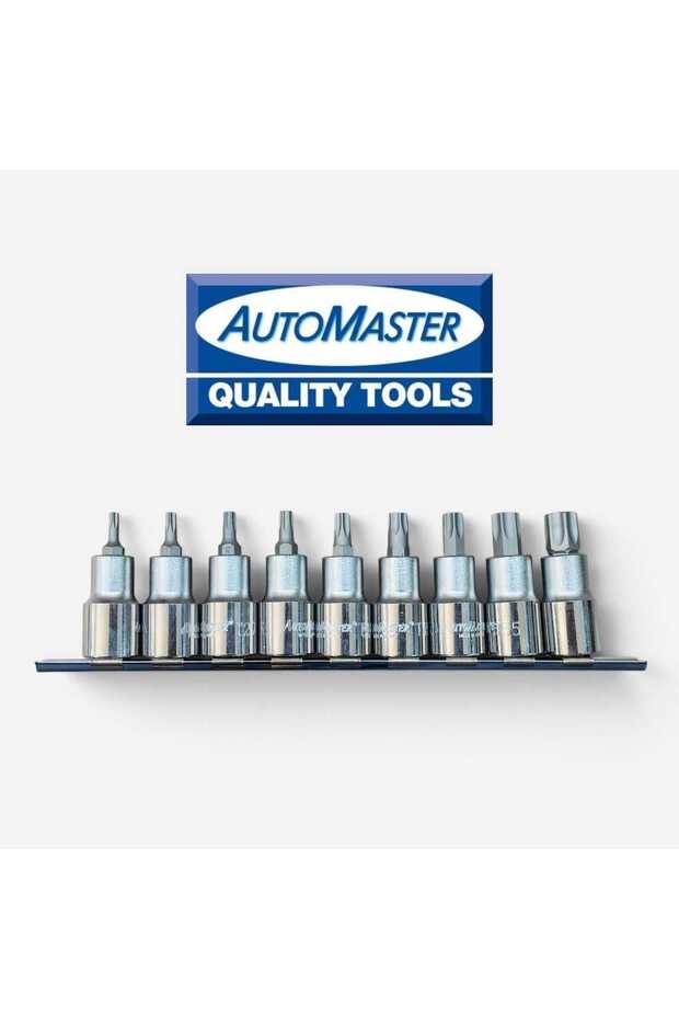 طقم حبات ألنكي نجمة (Torx) مقاس 1/2 بوصة - 9 قطع |