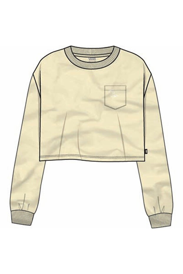 توب قصير مريح من Good Tempt LS
