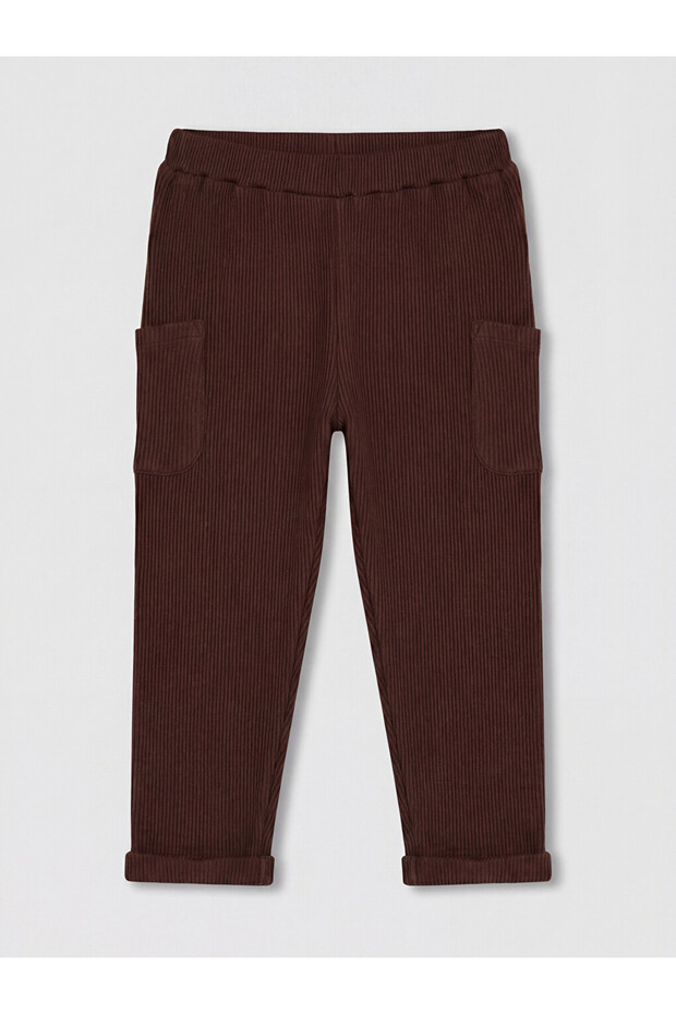Elastic Waist Baby Boy Cargo Pants