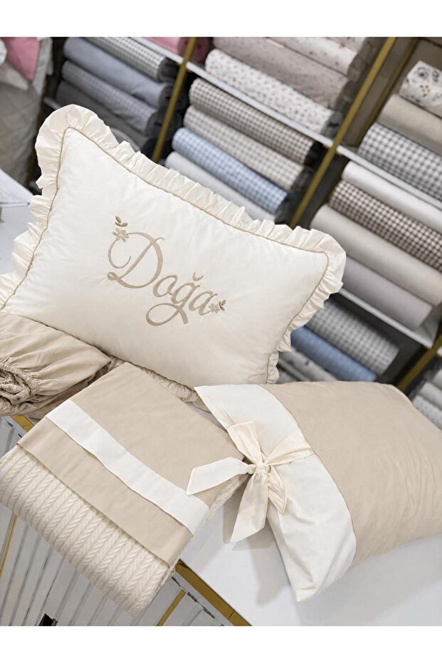 Embroidered Single Pique Set