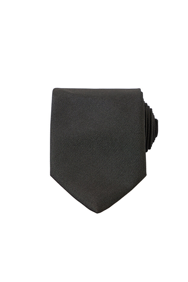 Plain Silk Blend Tie
