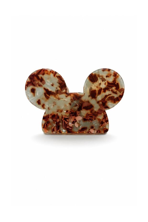 Minnie Mouse Patterned Buckle with Bow