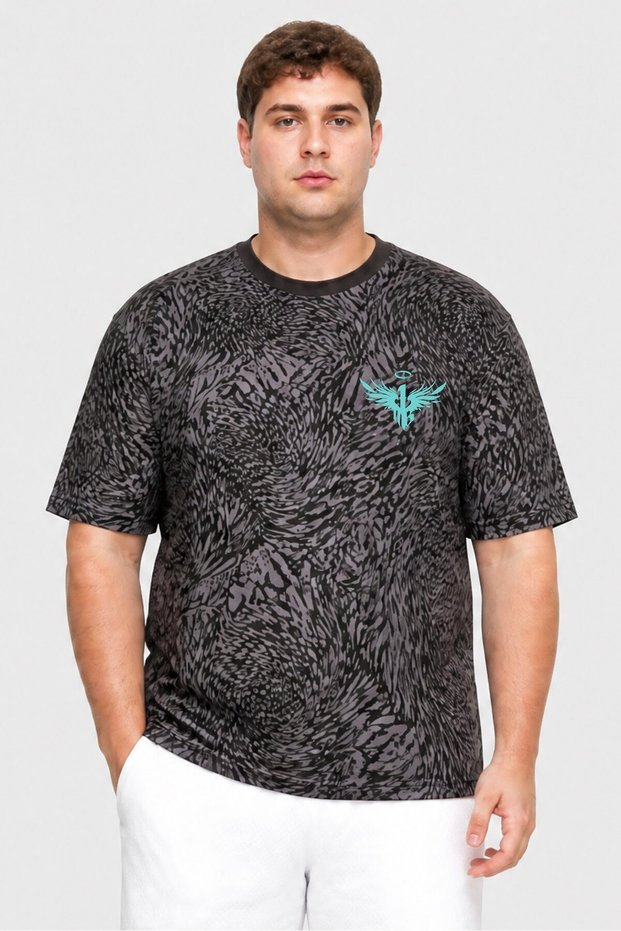x Lamelo Melo World Men Sportswear Fit Short Sleeve Outdoor T-Shirt, Multicolor