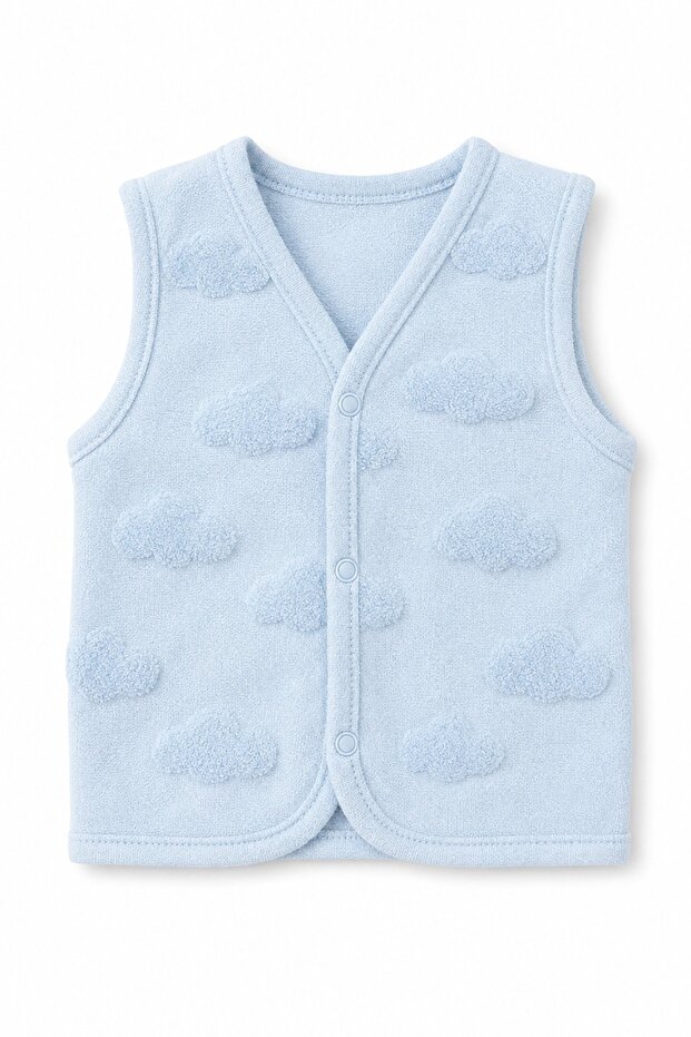 Baby Puffy Cloudy Theme Baby Vest 29005