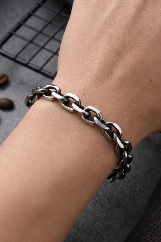 Stainless Steel Sailor Model Bracelet 8mm 902947