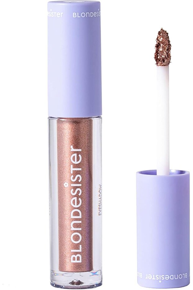 GLOWEYE Liquid Eyeshadow Sunny Bronze 02 | Gel-Based Formula, Long-Lasting Wear, Light-Reflecting Pearls, Duochrome Finish, 2.5 ml