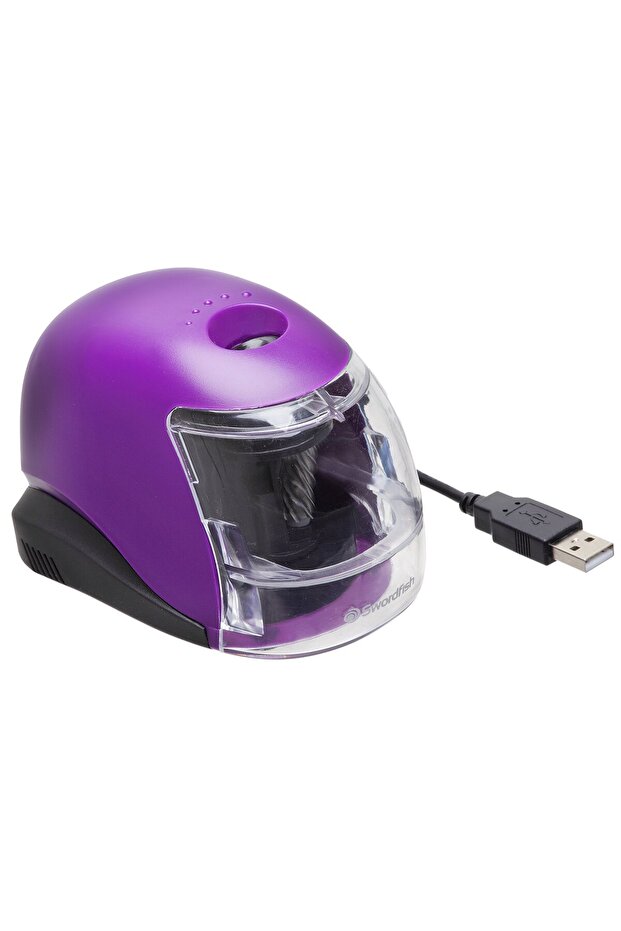 ‘MiniPro’ Dual Power Pencil Sharpener with Helical Blade and Auto On/Off Function