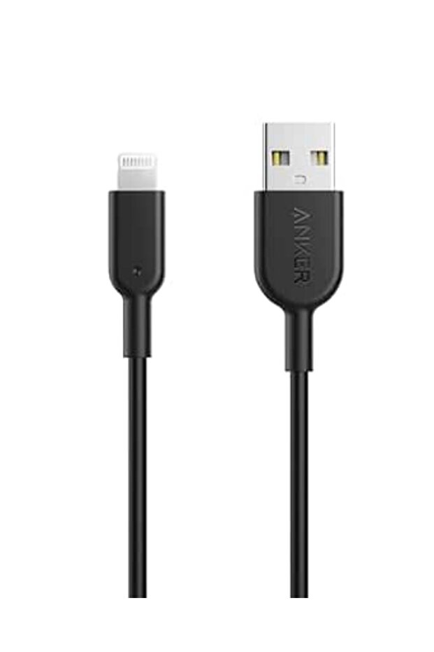 كابل لايتنينغ من أنكر بطول 0.91 أمتار متوافق مع آيفون 11 وآيفون XS وآيفون 8 وآيفون 7 وآيباد برو وإير