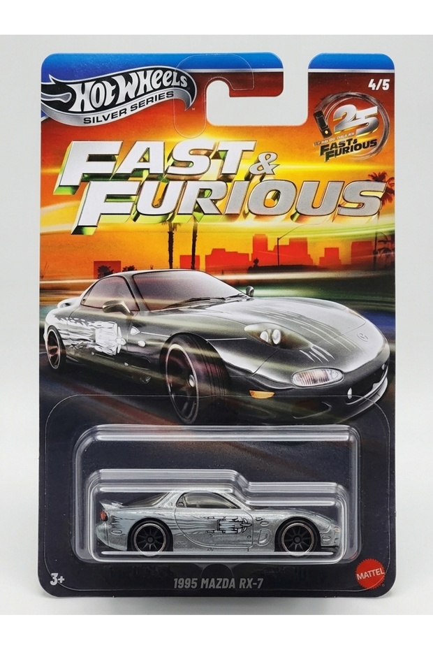 Fast Furious 25. Year Special Silver Series (2026) 1995 Mazda Rx-7 - Overseas Model
