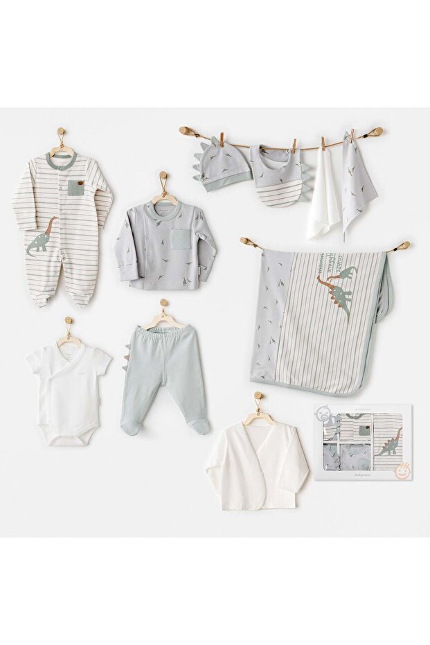 100% Cotton 10-Piece Men's Set Green
