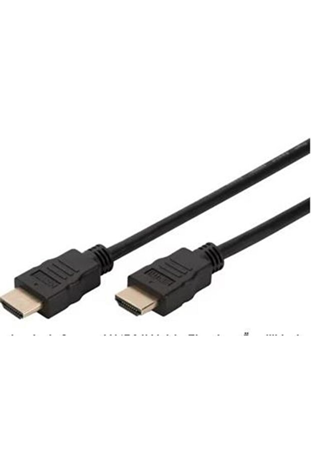 Shakkkmarket Ak-330107-020-S 2 Meter Gold Plated Black 4K HDMI Cable