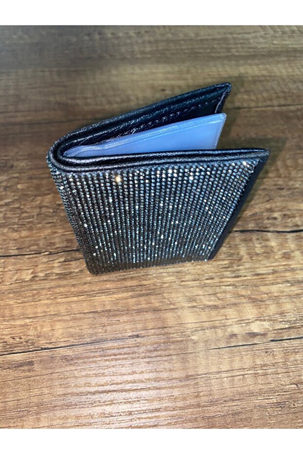 Smoked Stone Card Holder Wallet