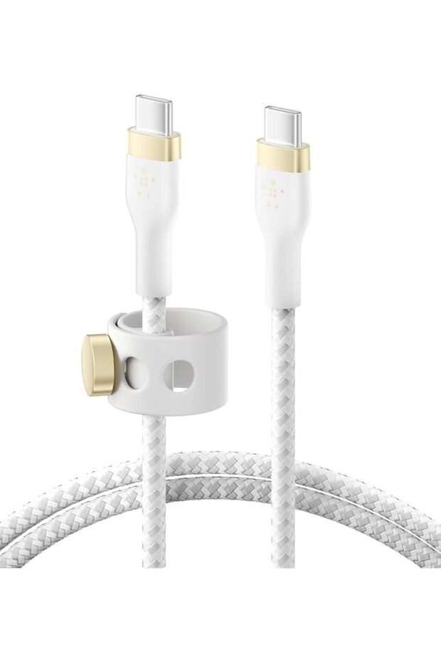 Usb-If Certified Braided Type C Fast Charging Cable for iPhone 15, Samson Boost Charge Pro USB C Cable