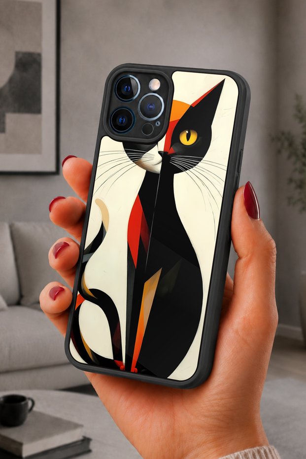 حافظة مقاومة للصدمات متوافقة مع هاتف iPhone 12 Pro Max مع حماية للكاميرا بنمط Felin