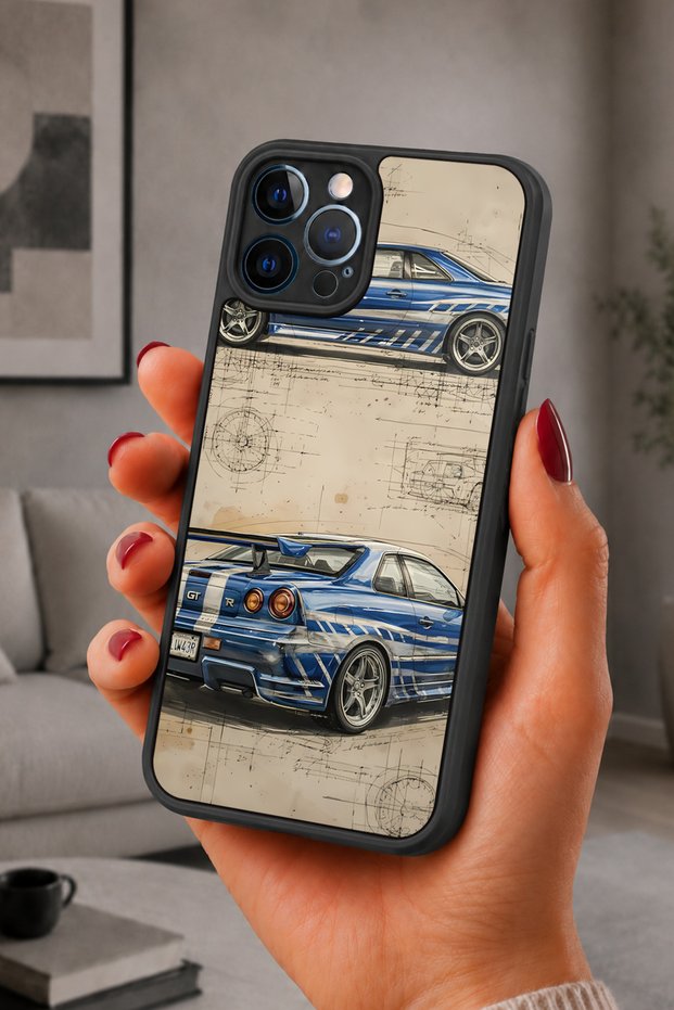 حافظة مقاومة للصدمات متوافقة مع هاتف iPhone 12 Pro Max من PaulWalker مع حماية للكاميرا