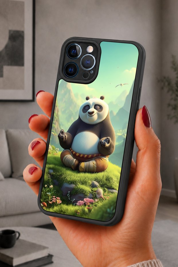 حافظة مقاومة للصدمات متوافقة مع هاتف iPhone 12 Pro Max مع حماية للكاميرا بنمط Zen