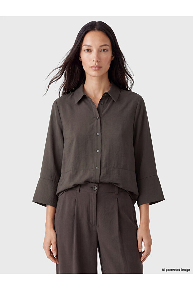 Lcw Everyday Modal Blended Women's Shirt