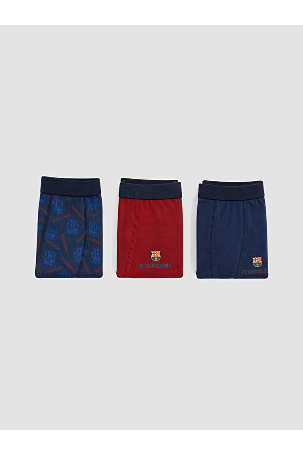 Peak New Season Navy Blue Licensed Boys' Boxer 3-Pack