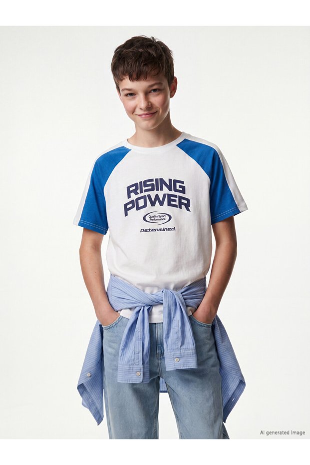 Quality Parts Printed Boys' T-Shirt from Çelebi Store