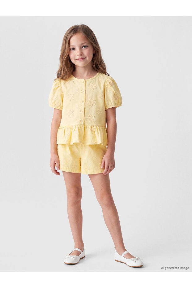 Lcw Kids Embroidered Girls' Set