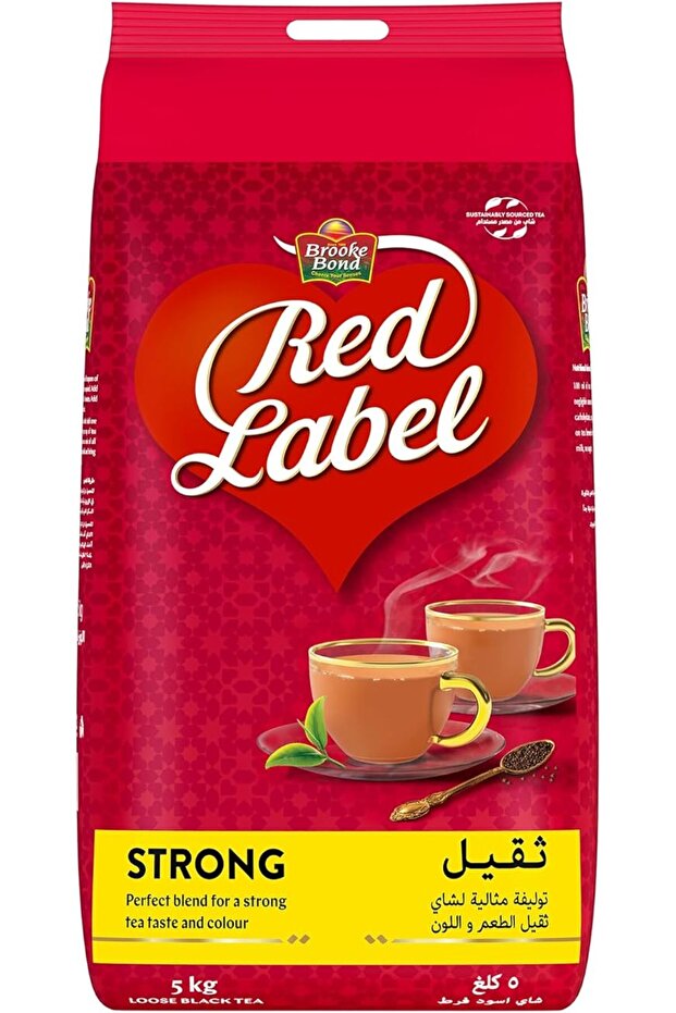 Bulk Tea Red Label Black from Brooke Bond, 5 kg