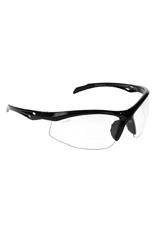 Bifocal Safety Glasses SB-9000 PS Clear, 2.50