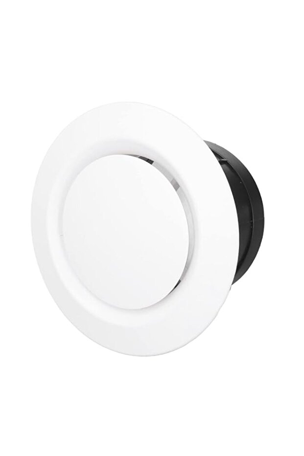 Adjustable Air Vent Round Soffit Vent with Rotatable Panel ABS Wall Mounted Flexible Space Saving D