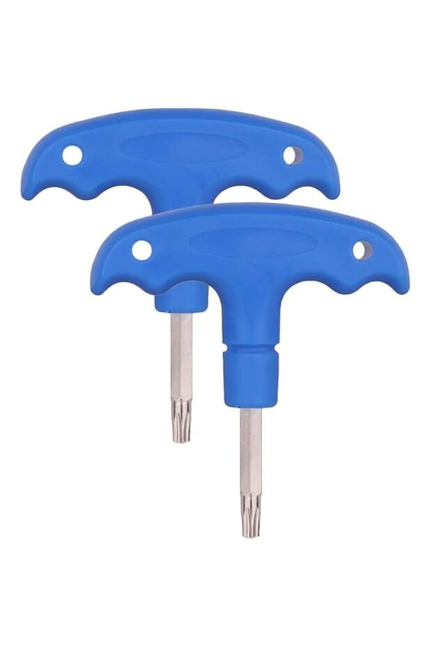 Joyzzz Golf Wrench Tool, 2 PCS T Handle Spanner Socket, Golf Wrench T Key Set, Hexagon Maintenance