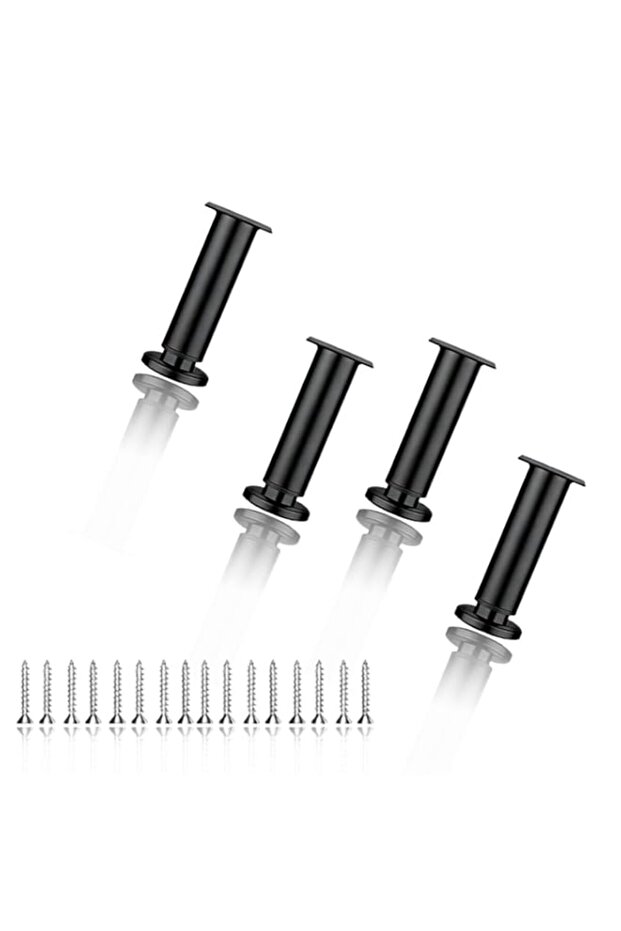Sweet seven 4 Pcs Adjustable Height Furniture Legs Replaceable support feet for sofas, cabinets, TV