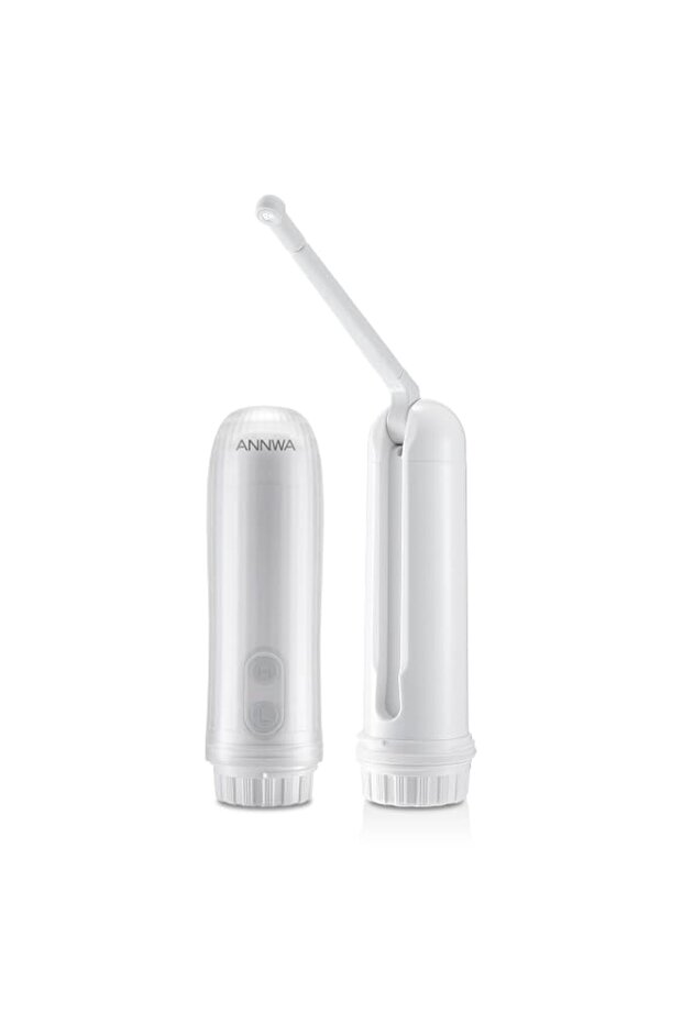 Portable Bidet 140ML, IPX6 Personal Bidet Toilet Handheld Bidet, Mini Foldable Handheld Personal Tr