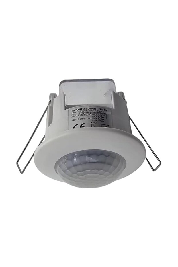 PIR Motion Sensor, Ceiling Mount, Embedded Infrared Motion Detector, Embedded Occupancy Sensor, 360