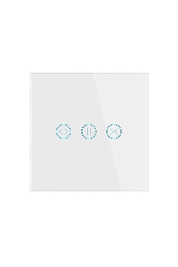 Smart Curtain Switch, Wi-Fi Curtain Switch, Motorized Roller Blinds Shutter Touch Wall Switch, Neut