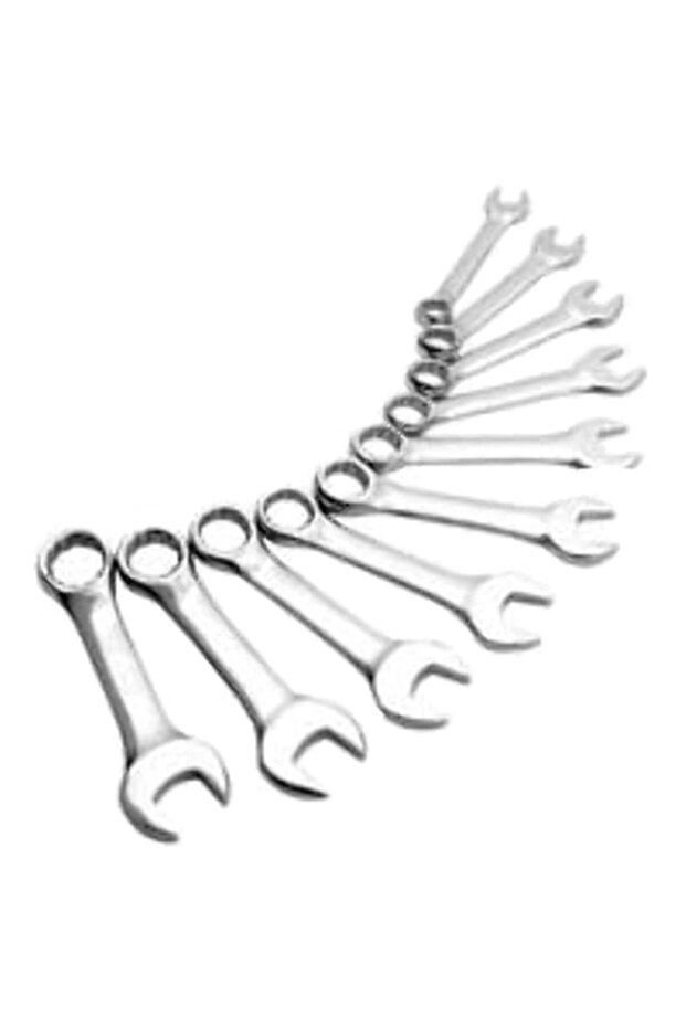 Sunex Tools 9930M Metric Stubby Combination Wrench Set, 10-Piece