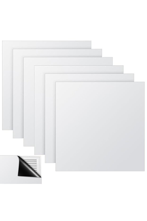 Square Magnetic Vent Covers, 12x12in Magnet Vent Covers to Block Air AC Vents Covers Heater Ceiling