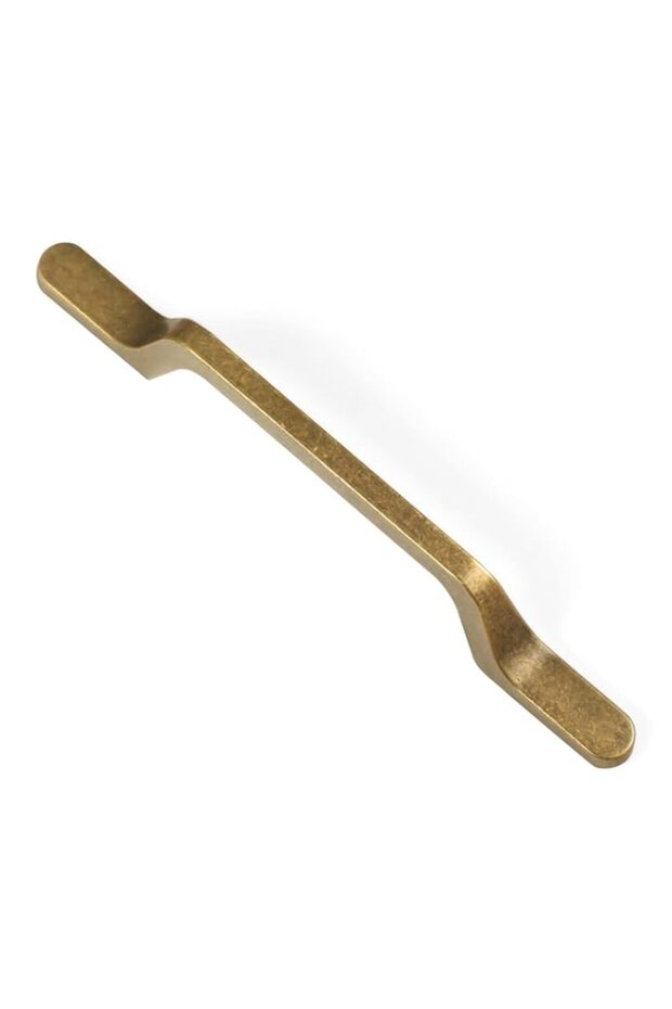 Goo-Ki 6 Pack Antique Brass Kitchen Drawer Pulls Retro Cabinet Hardware - 3.78"(96mm) c-c Vintage B