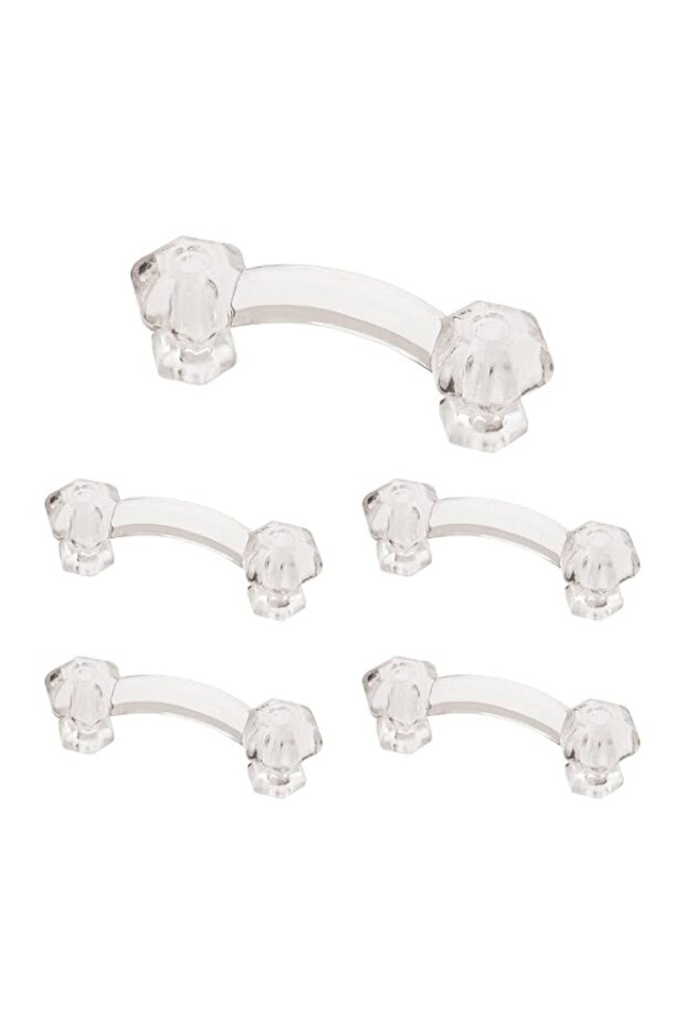 Franklin Brass PN0300-CLR-C1, Victorian Drawer Pulls Cabinet Hardware Collection, Cabinet Pulls, 3