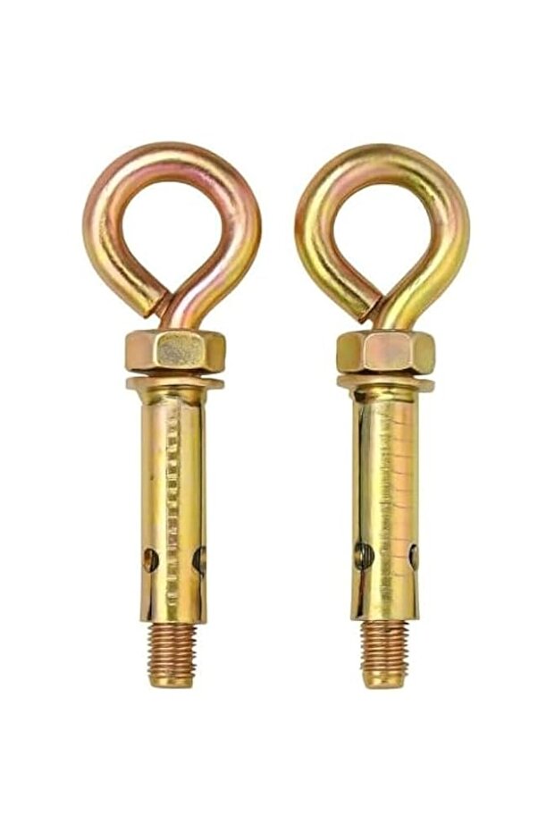 Fitto Expansion Screw Closed Hook Anchor Bolt - Wall Anchor Hook Bolt for Concrete Brick Masonry Sc