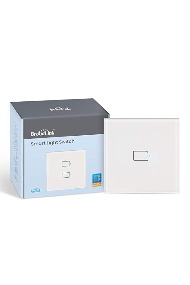 Broadlink TC3 UK Standard Smart Light Switch Smart Home control Wifi Wall Switch,No Neutral,Works w