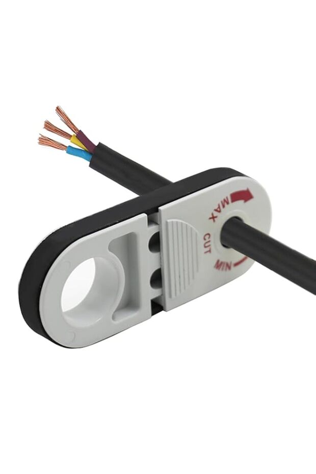 Wire Stripper Tool for Electricians, Automatic Rotary Cable Stripping for Armored and Copper Wires,