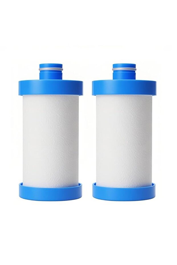5 Micron Shower Filter Replacement Cartridge, Pack of 2, Exclusively Fits MWFS-1001 Transparent Hou