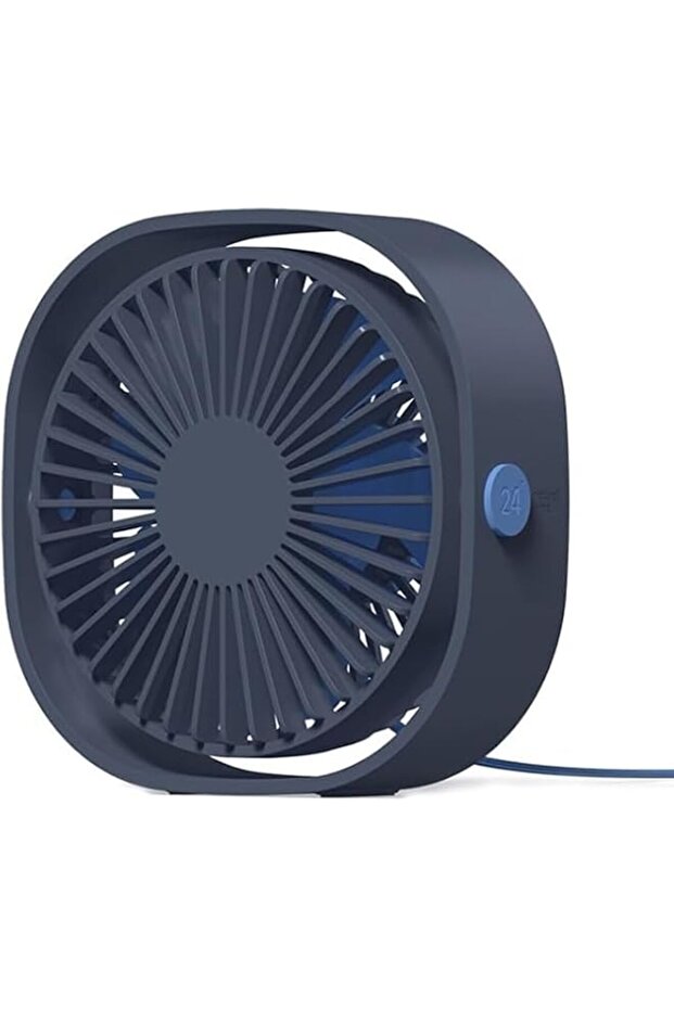 X spring Usb Desk Fan, Powerful Silent Air Circulator with Strong Airflow and Sturdy Base, Compact