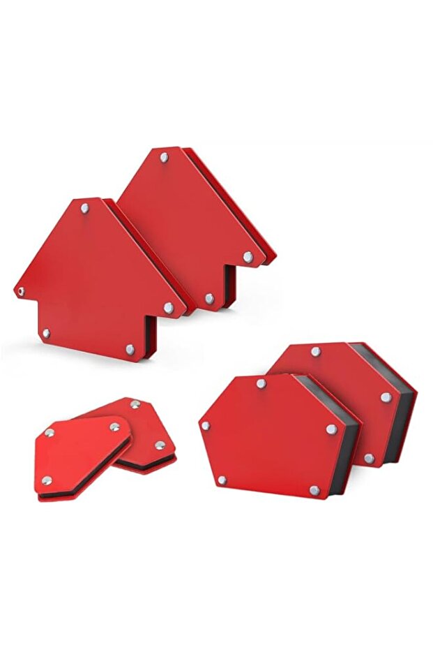 ECVV Magnetic Welding Holder 6PCS Set Angle Soldering Locator Strong Magnetic Welding Corner Holder