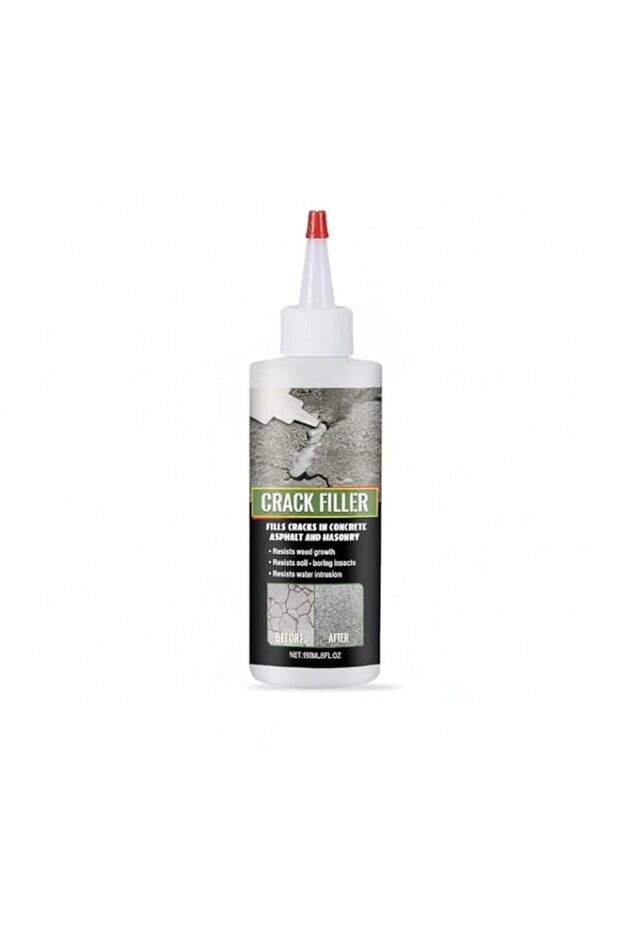 Magic Crack Filler – for Driveways, Walkways, Patios – Easy to Use DIY Concrete Patch, No Mess for