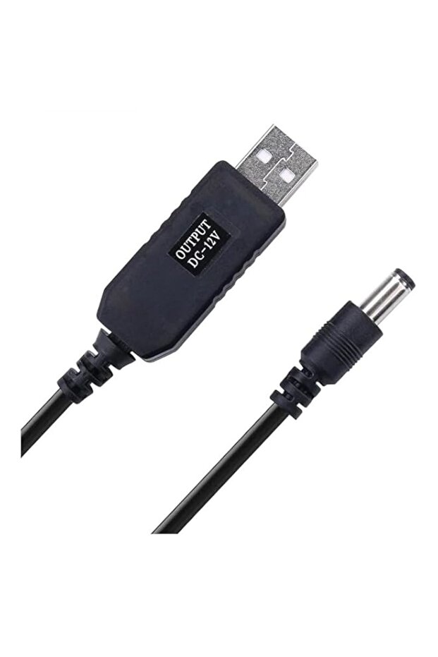 SOLDOUT WiFi to Powerbank Adapter Cable Connector DC 5V to 12V USB Cord Boost Converter Power Boost