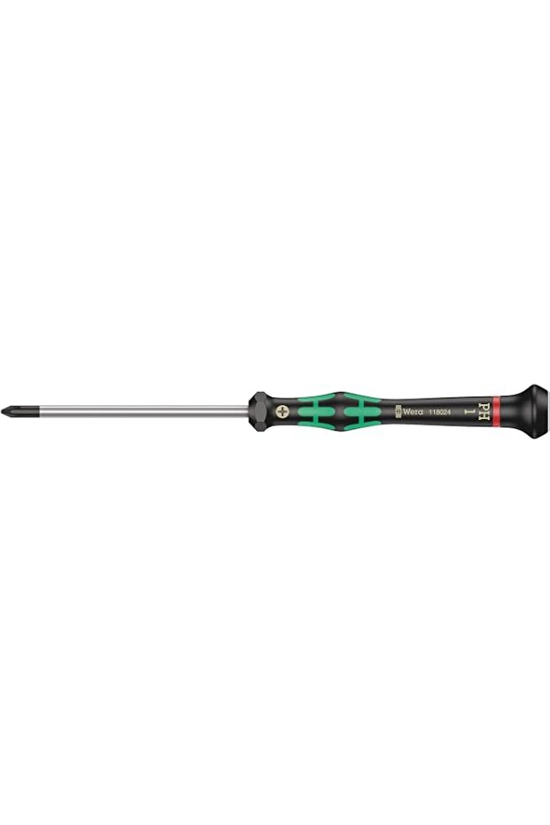 Wera Kraftform 2050 Micro Screwdriver - Phillips Tip 1 05118024001
